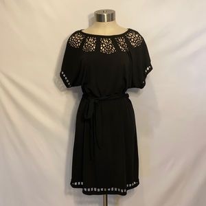 Black small summer dress